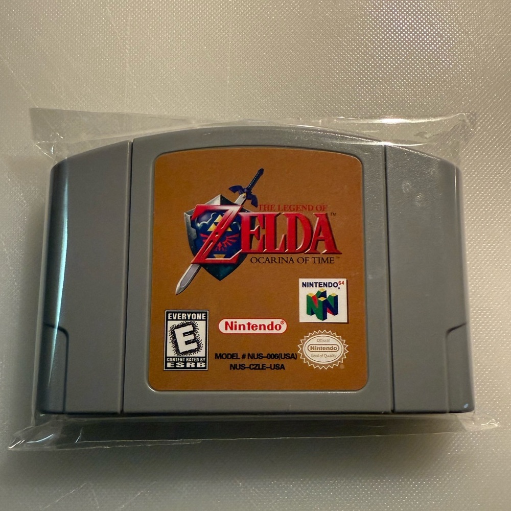 Nintendo N64 Game- The Legend of Zelda: Ocarina of Time US Version